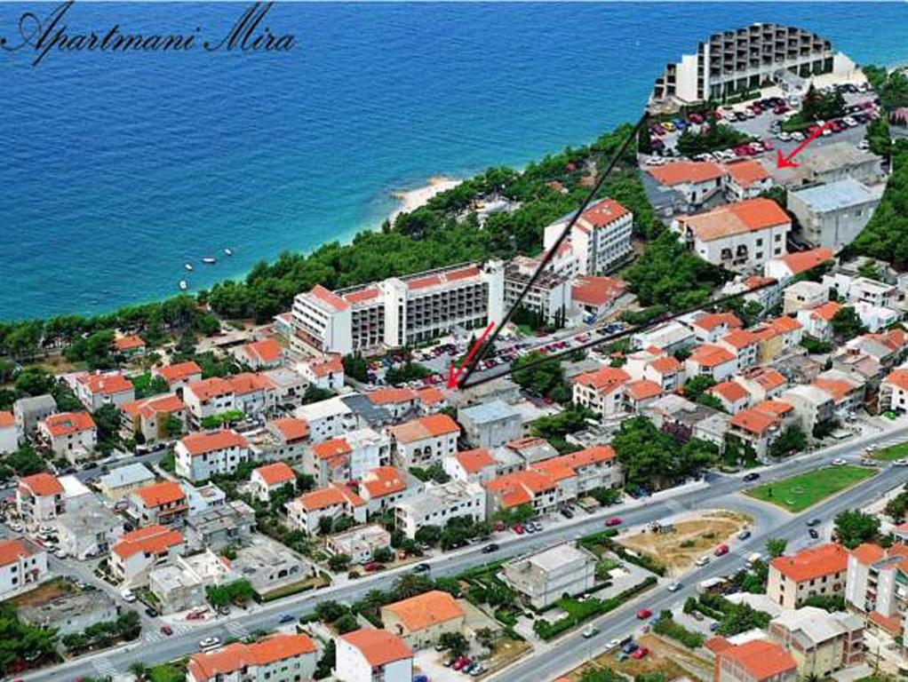 Apartments Mira Makarská Exteriér fotografie